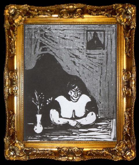 framed  Edvard Munch Demirep, ta009-2